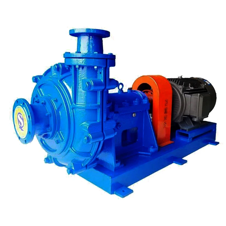 Horizontal Slurry Pump Scrub Resistant Sand Pump Slurry Mud River Bottom Dredging Mud