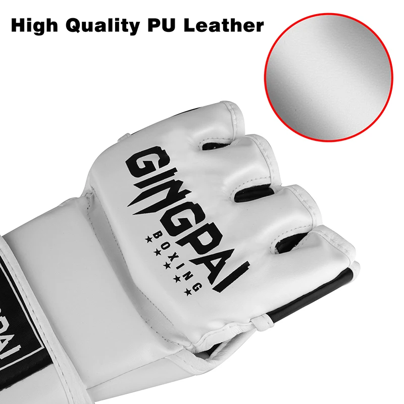 New Wholesale Design High Quality Pu Mma Gloves Ufc Gloves for Training Customized Ufc Mma Gloves