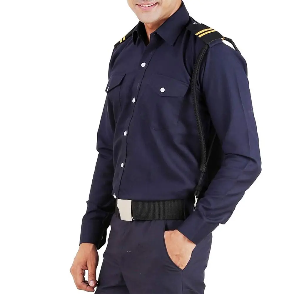 Best Sale Factory Made Breathable Security Uniforms Top Quality Long Sleeve Shirt And Trouser Sets For Security