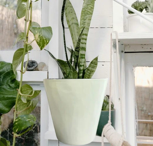 Modern Oblique Cylindrical Flower Ornaments Home Hotel Floor-Standing Large Fiberglass Vase PC1247-17102 Soft Decoration