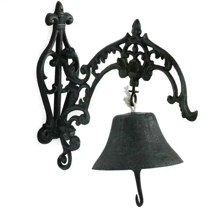 Door Bell Iron Direct Factory Sale Cast Iron Matte Lacquered Antique Decorative Door Bells at Low Market Price Wholesale India