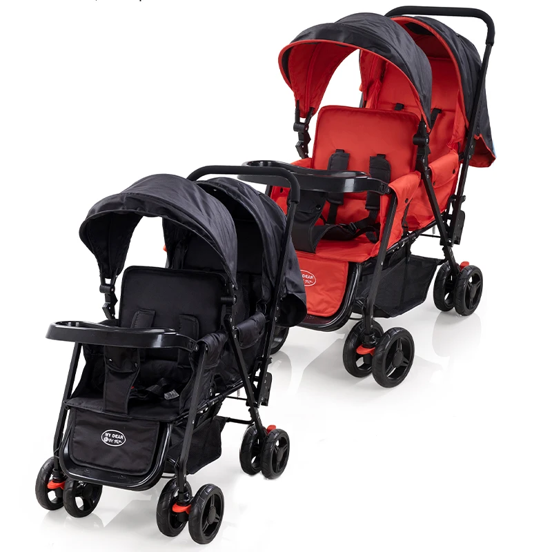 High Performance MY DEAR Tandem Stroller Combines Maximum Comfort and Safety with Sleek Style