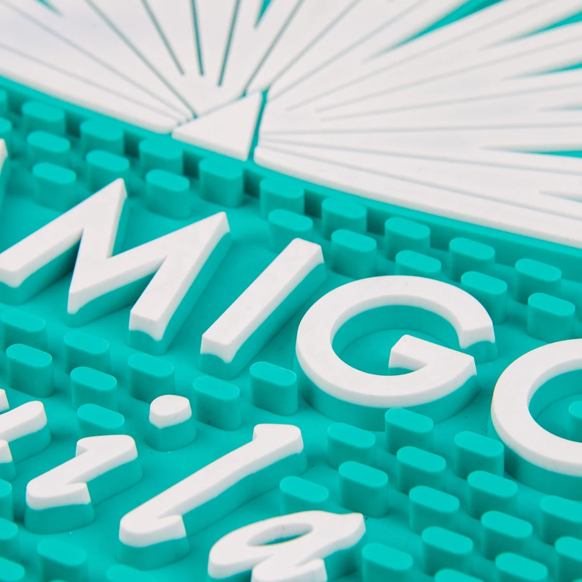 Promotional Custom Service Mats Soft PVC Rubber Spill Drinking Beer Bar Mat