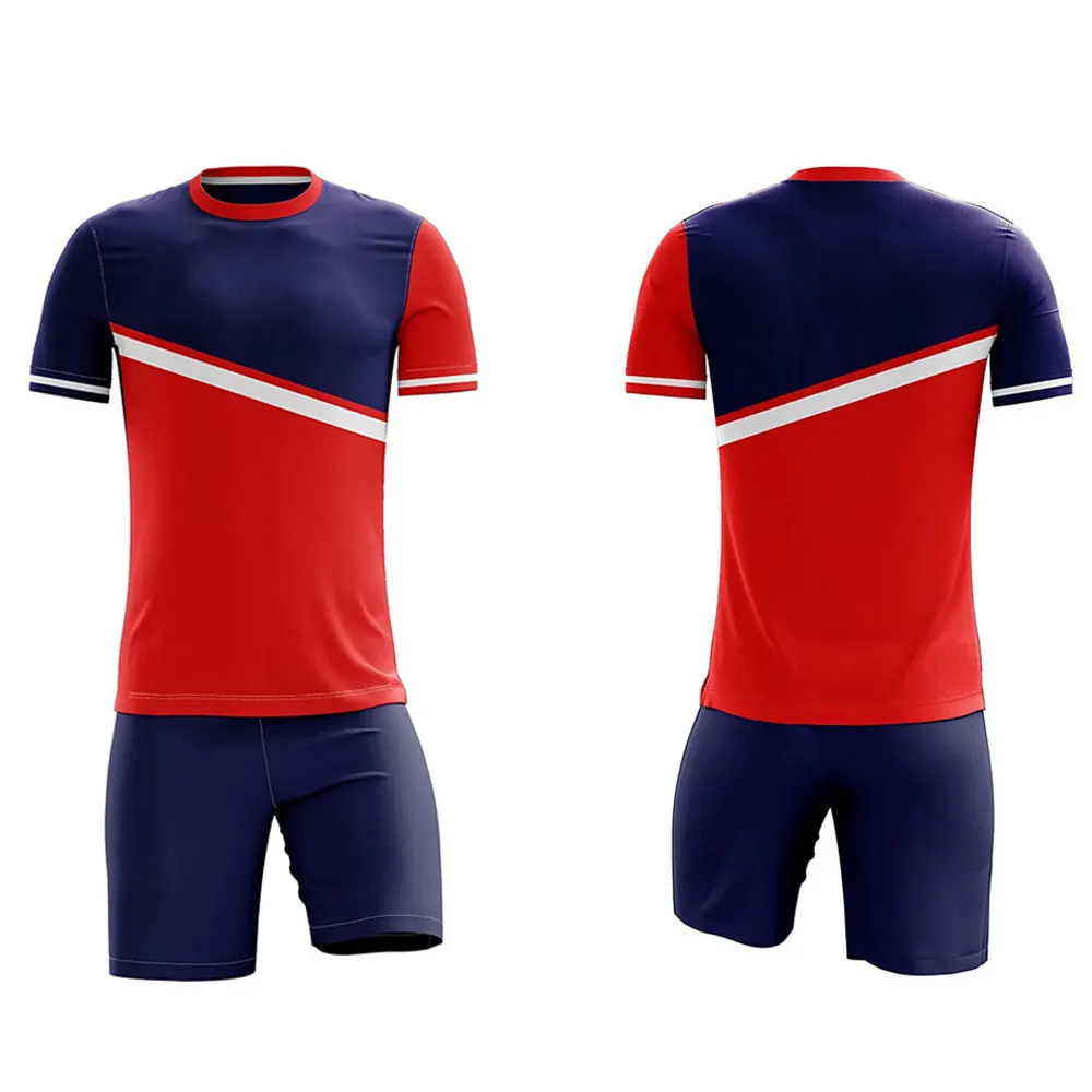 Top Product Sublimated Soccer Uniform Custom Made Soccer Uniforms with LOGO for Team Wear 100% Polyester Adults Print 100 Sets