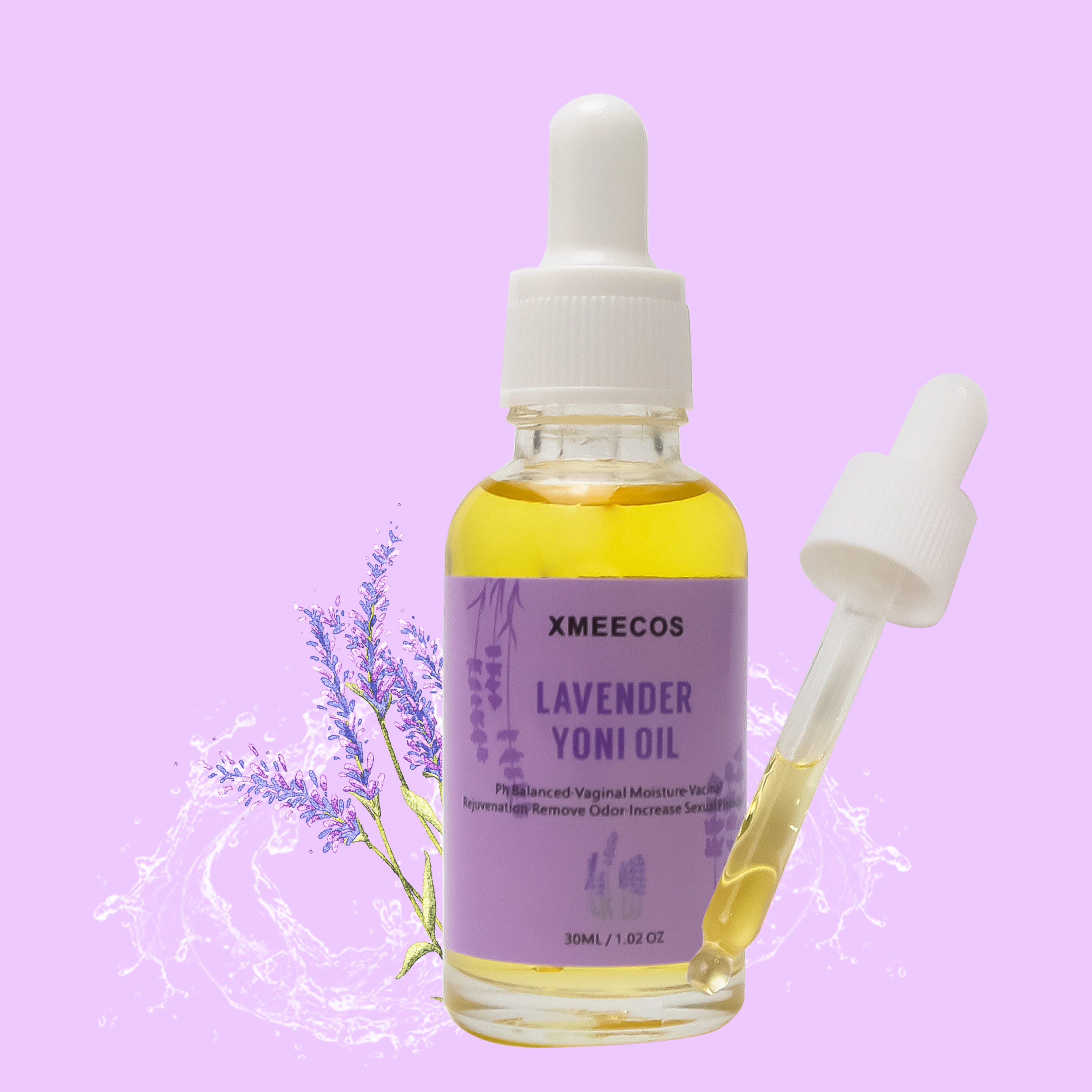 Private Label Herbal Feminine Care Yoni Products Oil Vaginal Tightening Custom Fruit and Flower Scented Yoni Essential Oil