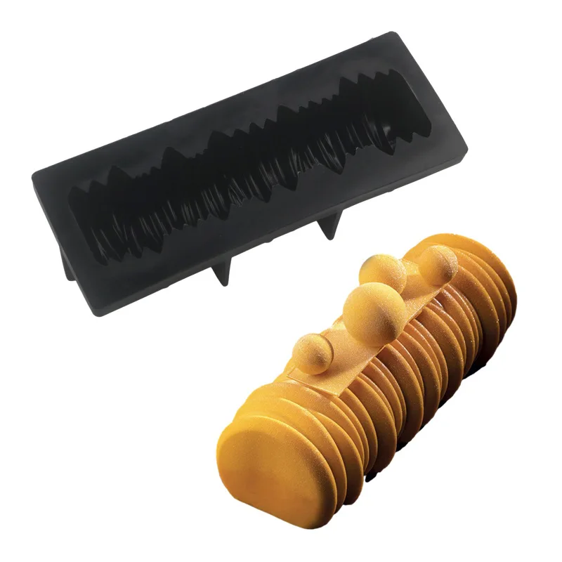 DIY New Style Swiss Roll Dessert Handmade Mousse Cake Silicone Mold