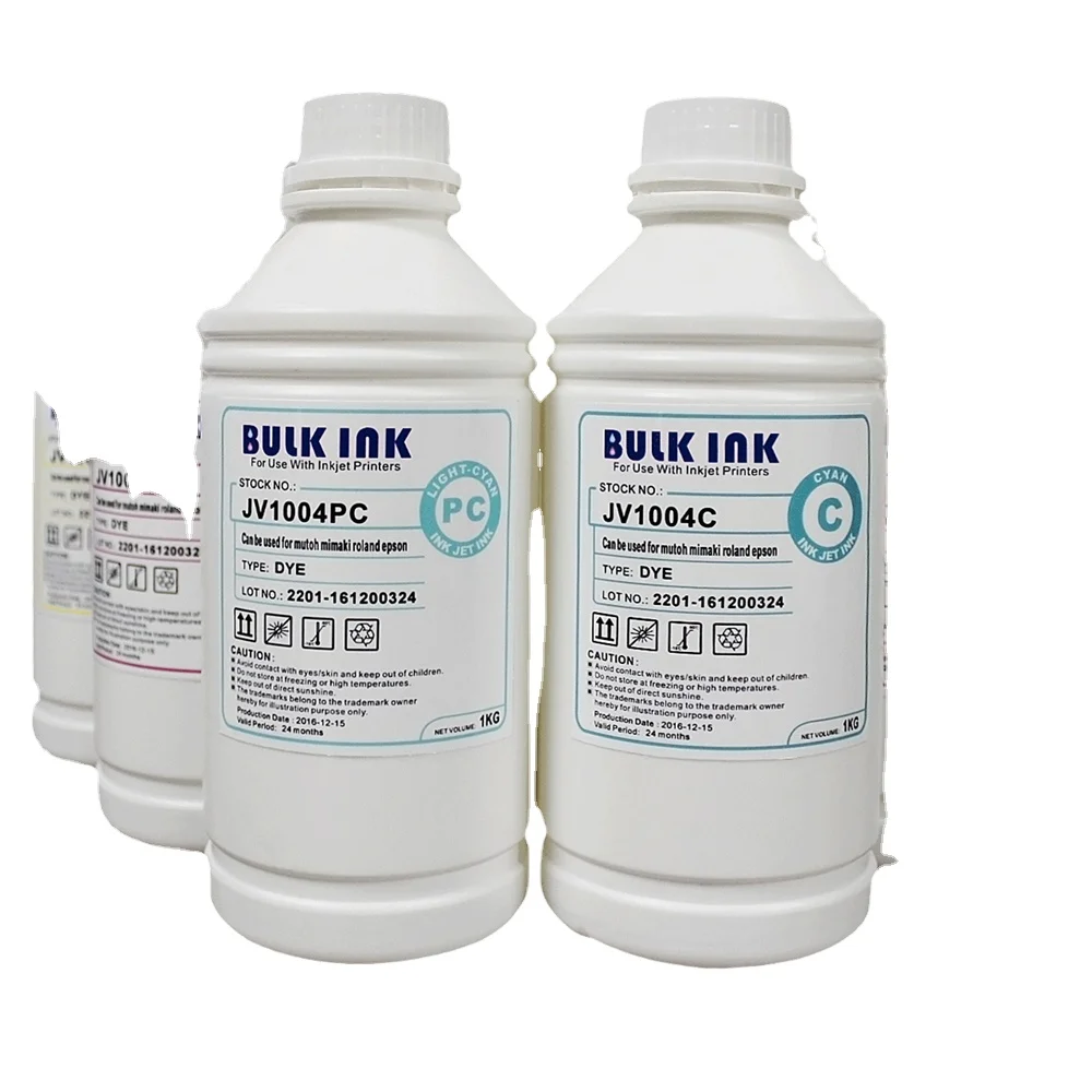 Inkbank factory price textile water based pigment DTF ink 1kg bottle with OEKO-TEX eco passport certification