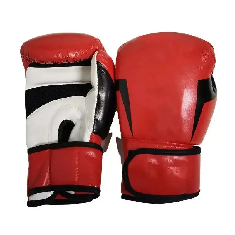 Top Quality PU Mat Leather Boxing Gloves OEM Custom Logo Design Professional Training gloves For Adults