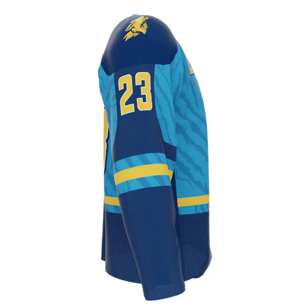 Elite Knit 100% Polyester 7.6 oz ice hockey jerseys   roller hockey jerseys  Sledge Hockey jerseys