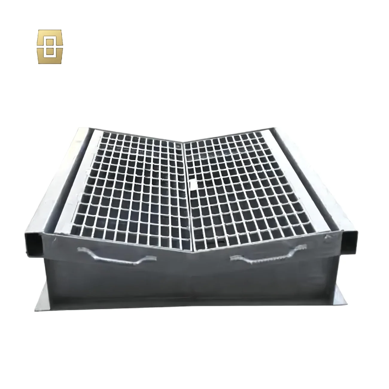 Class D Heavy Duty Gully Grate Roll Kerb Entry Skirted V Grate
