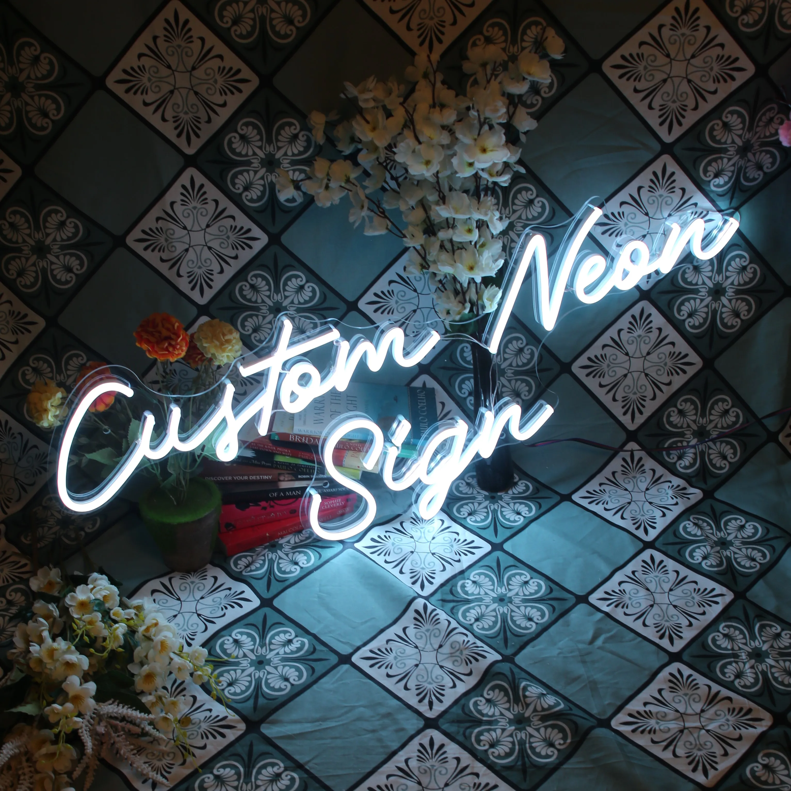 Hot Sale OEM Neon Sign with Waterproof ad-on for indoor and outdoor use Neon Signs for events and parties ns-atmospher