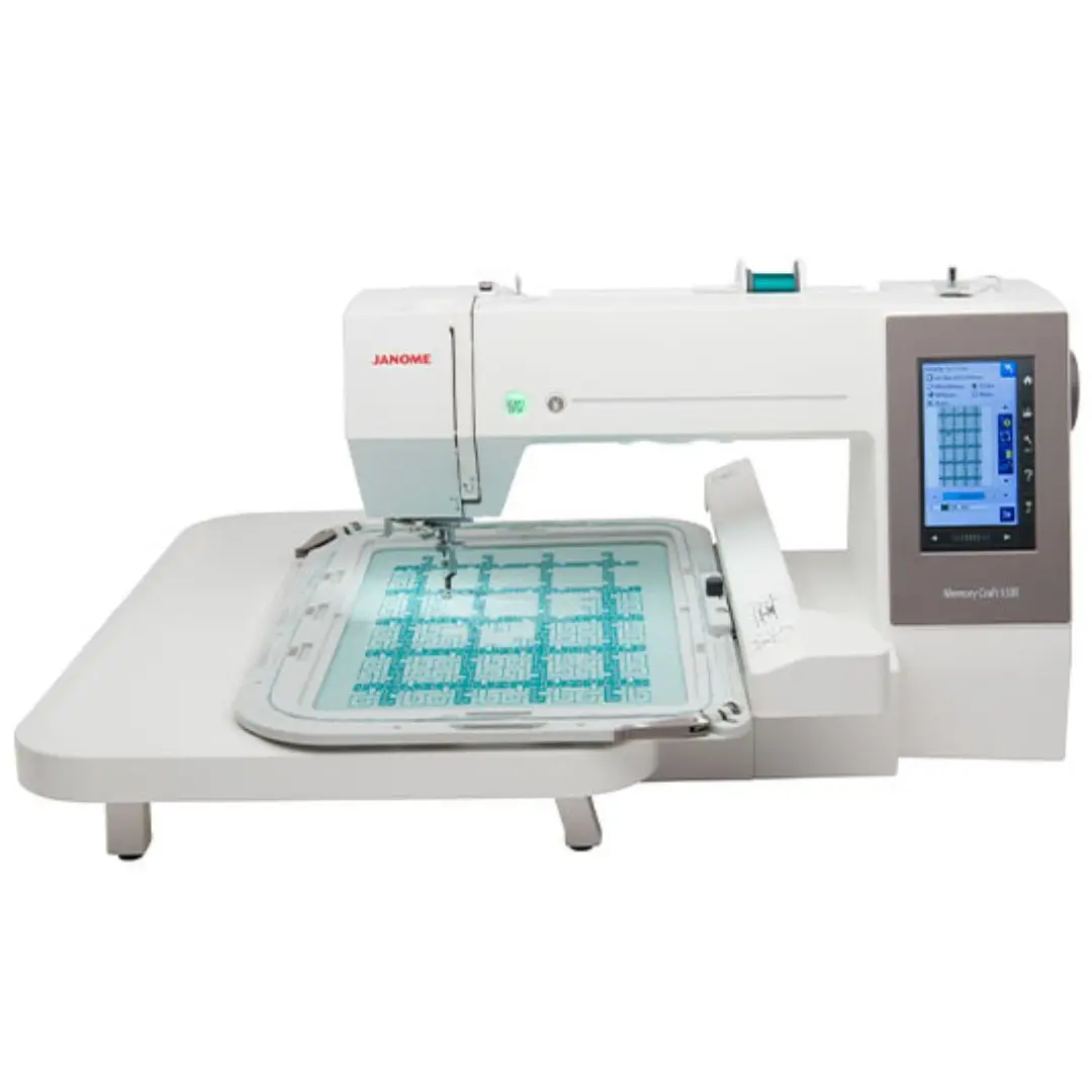 Новая вышивальная машина Janome-Memory Craft 550E с гарантией и политикой возврата