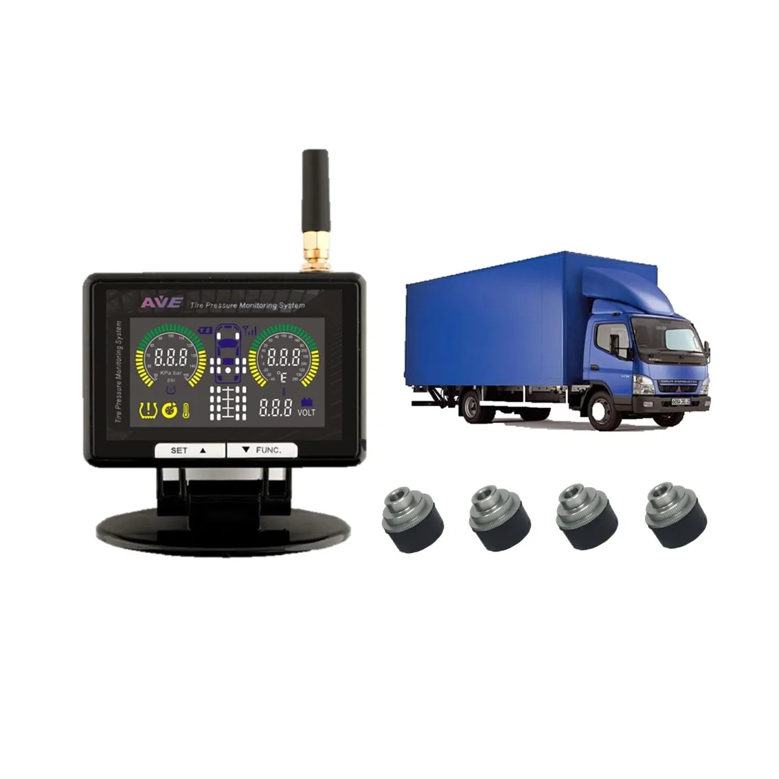 Truck 6 wheel 12 wheel Tire Pressure Monitoring System (TPMS)