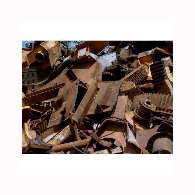 Hms 1 2 Iron scraps heavy metal steel used rail scrap r50 r65 bulk shredded hms bundle steel scrap for sale