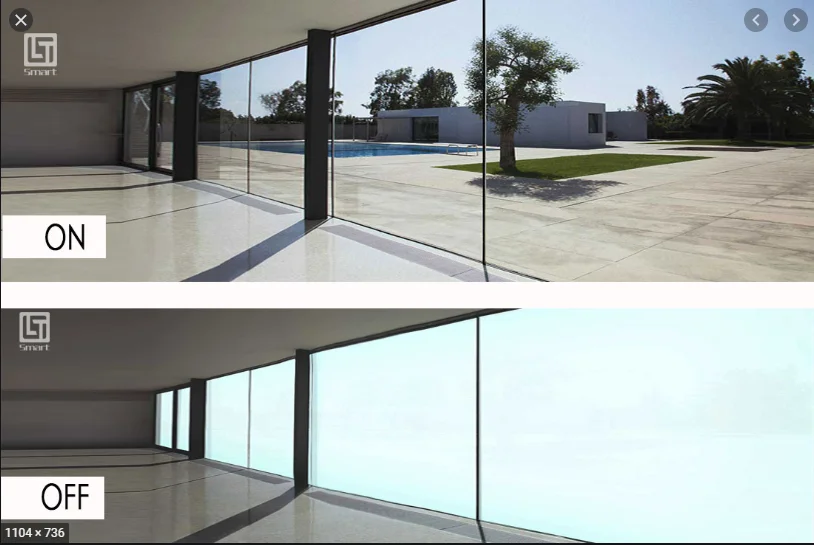 Electronic remote control tint smart PDLC film for privacy windows house fenster folie