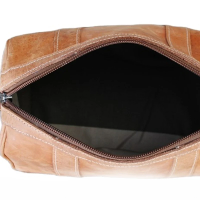 High quality Wash Bag Personalized Leather Dopp Kit Toiletry Bag Wholesale Custom Travel Bags for sale