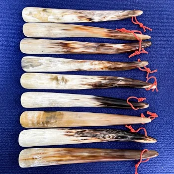 Buffalo Horn Shoe Horn Polished Finish Men Gifts Water Buffalo Shoe Horn Polished Indian Crafts