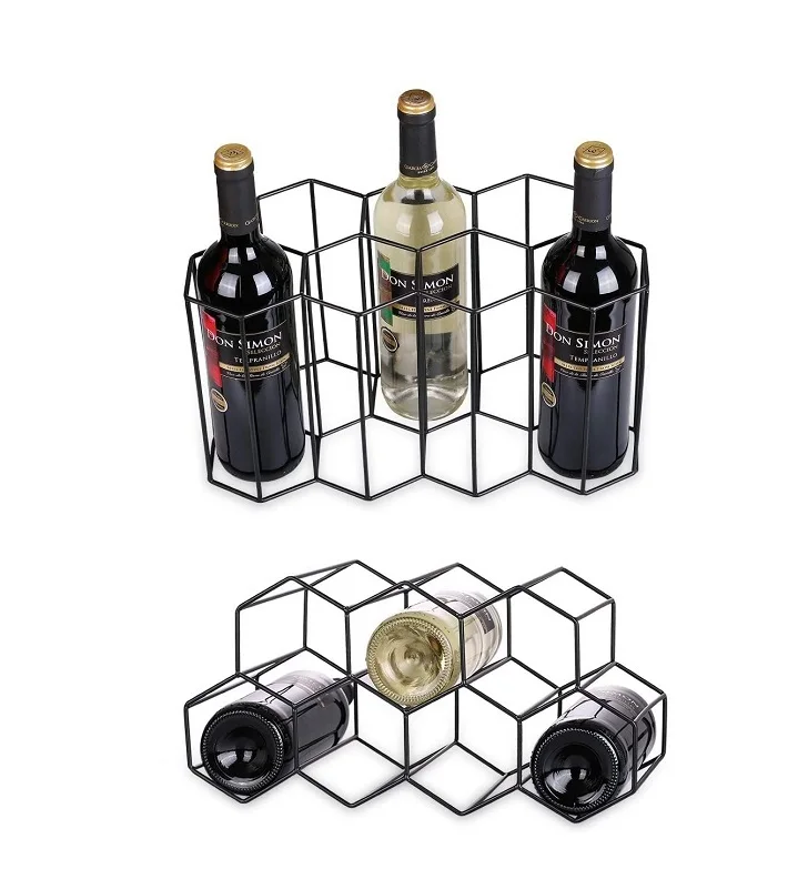 Table Top Design Wine Holder Racks Wholesale Manufacturer New Design Multi Tier Wine Bottle Holder Racks
