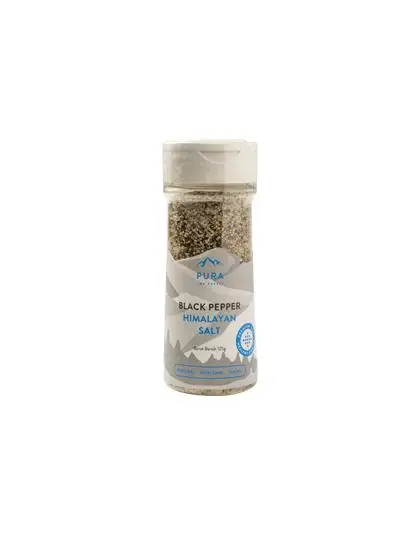 perfect mixture himalayan salt and blackpepper 125 gr for everyday cooking