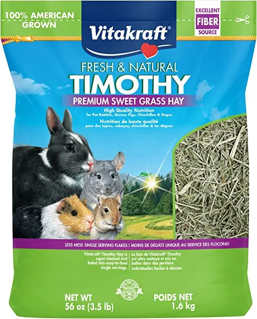 Vitakraft Small Animal Timothy Hay for Guinea Pigs Rabbits and Chinchillas