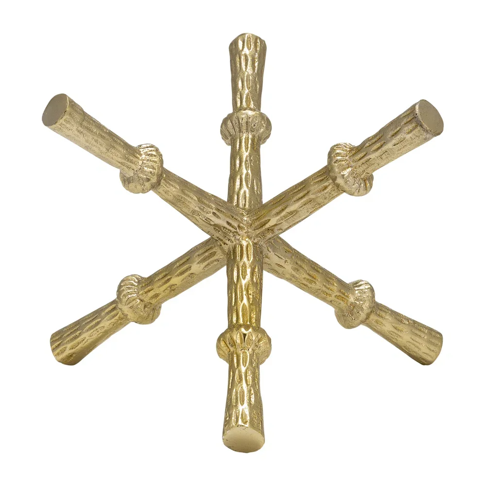 Aluminium 6 Petrel Gold Decorative Tabletop Object For Home & Office Decoration