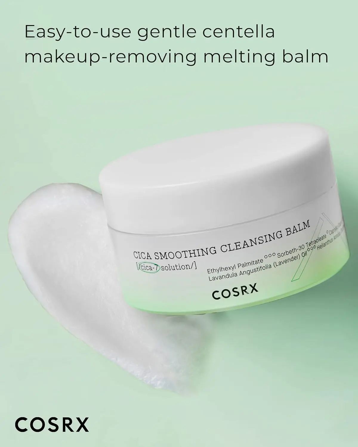 COSRX Cleansing Balm Pure Fit Cica Smoothing Cleansing Balm 120mL Deep Cleanser Hydrating Moisturizing Repairing Korean Skincare