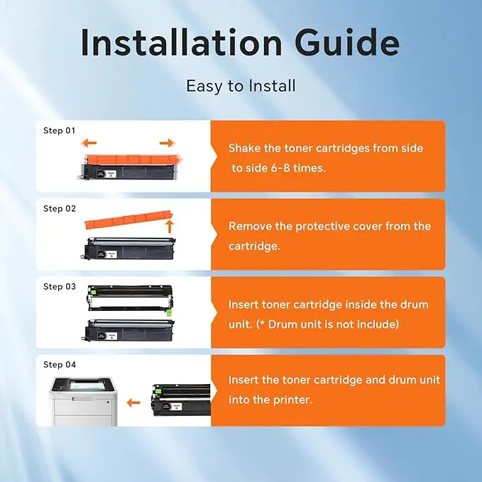 Laser toner cartridge Factory tn830 TN830XL Toner Cartridge Compatible For Brother Tn HL-L2400D /05W /20DW Printer Cartridges