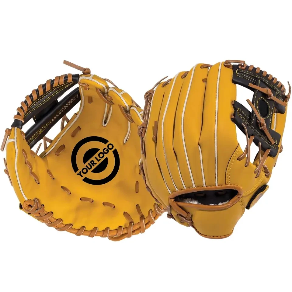 Cowhide Leather Baseball softball Gloves Custom baseball fielding gloves  Quality Manufacturer Kip Leather Baseball Glove