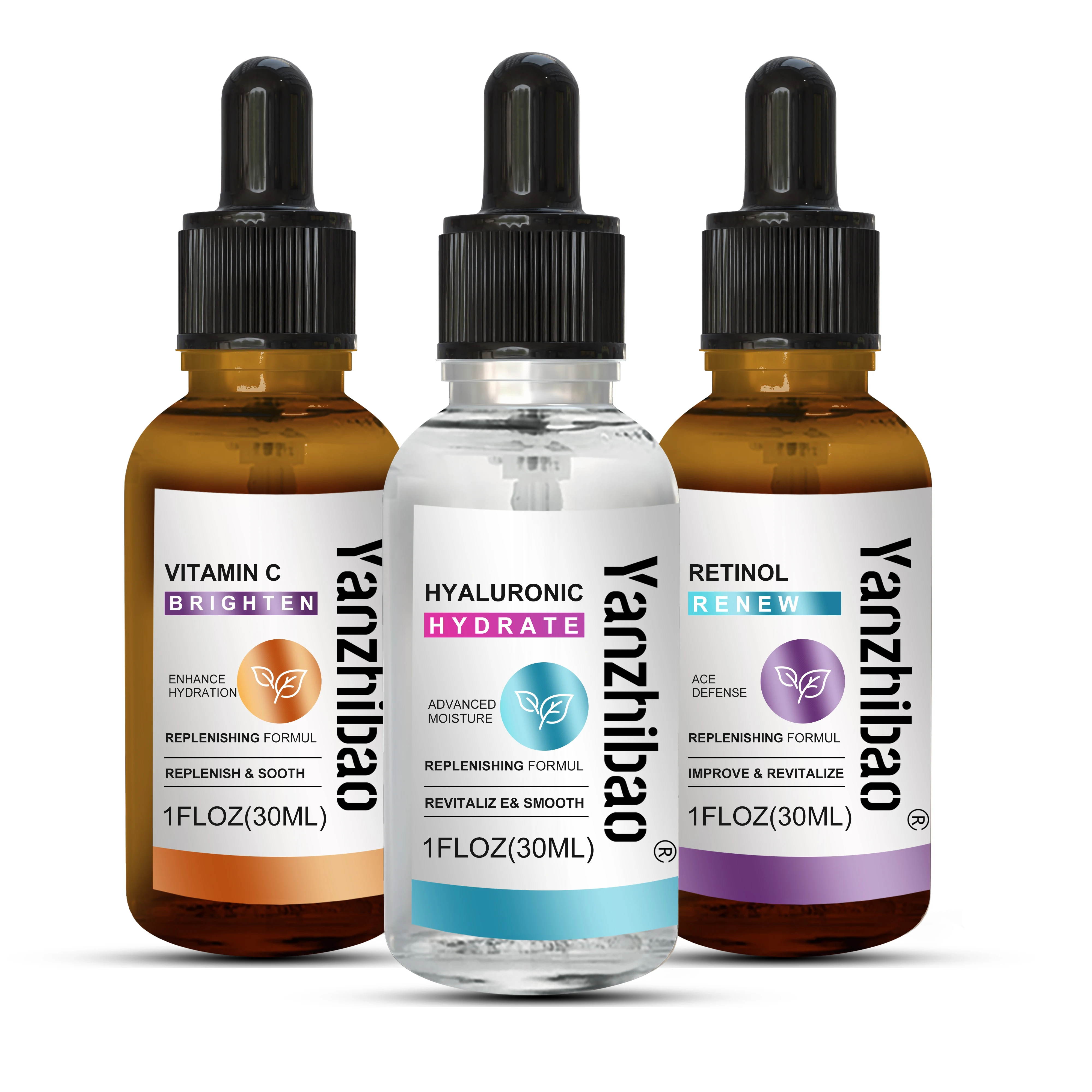 Антивозрастная сыворотка ArtNaturals с витамином С и гиалуроновой кислотой 30 мл на основе масла против морщин и темных кругов