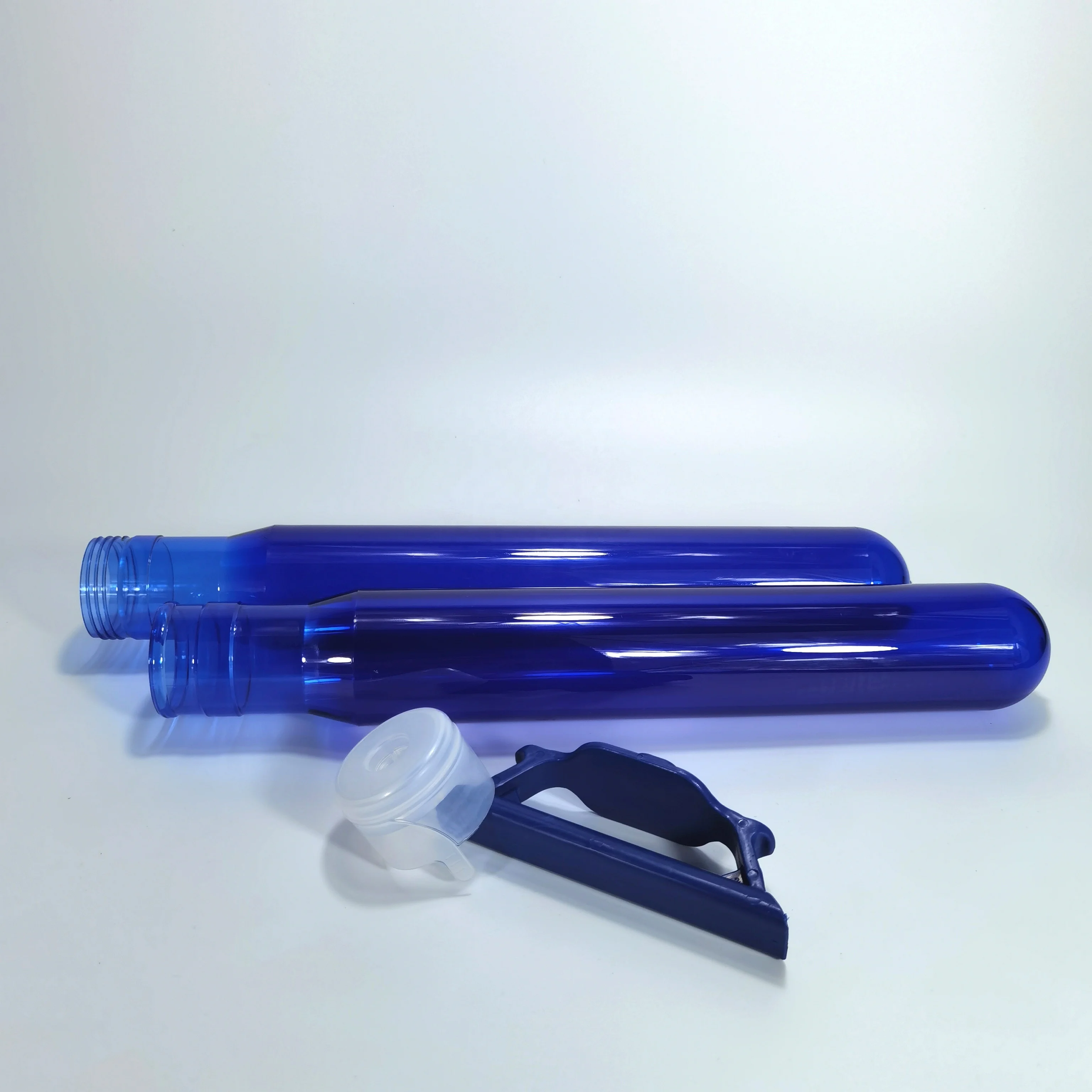 china manufacture new 55MM 700g 730g 750g 5gallon pet preform 20liter preforms with blue black color