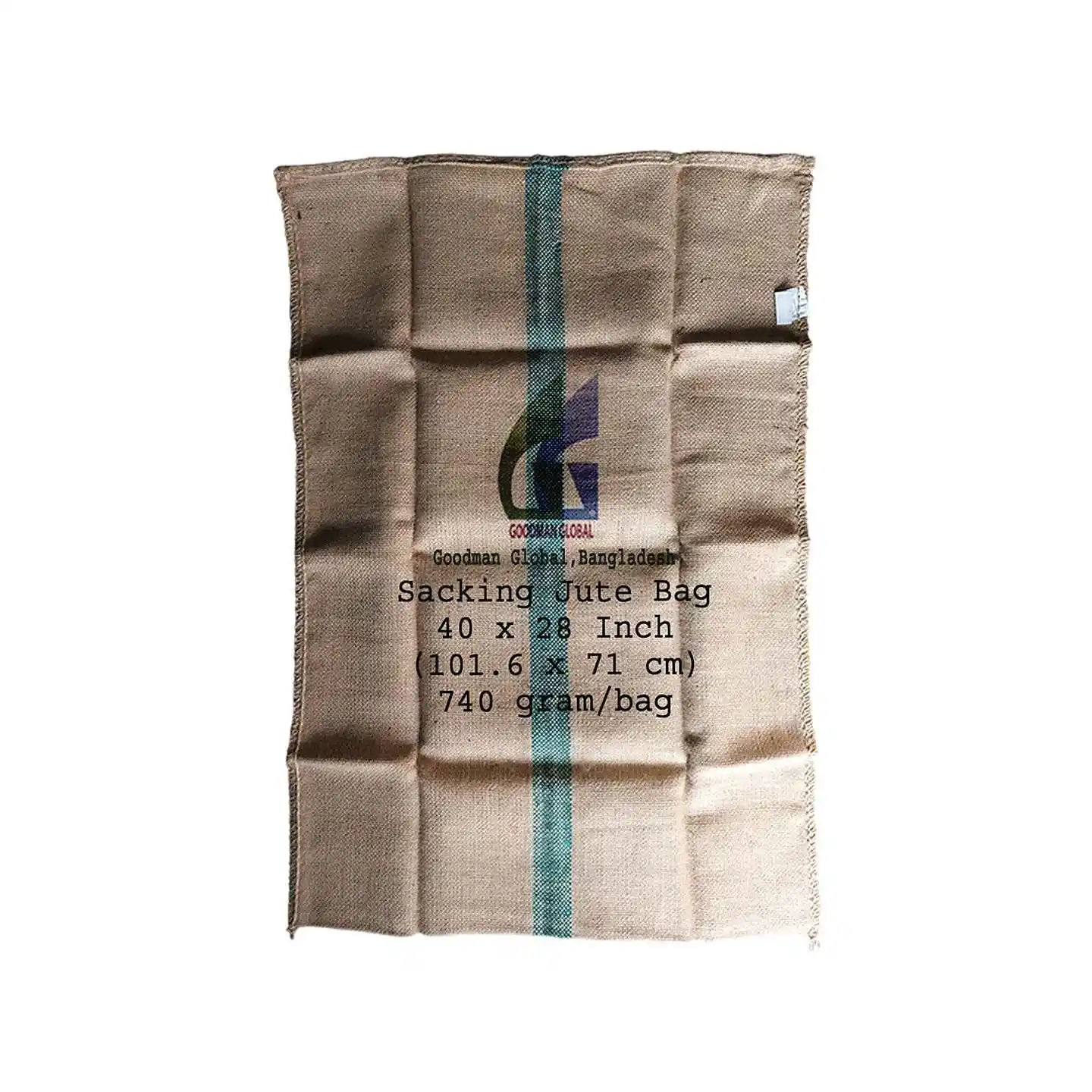 60 kg New Jute sack 40x28 inch 740g for coffee cocoa food-grade gunny bag burlap sacks wholesale Goodman Global Bangladesh