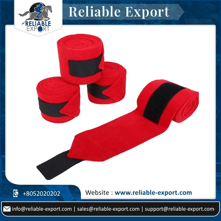 Horse Care Product Equestrian Care Soft Dressage Bandages Horse Soft Leg Wrap