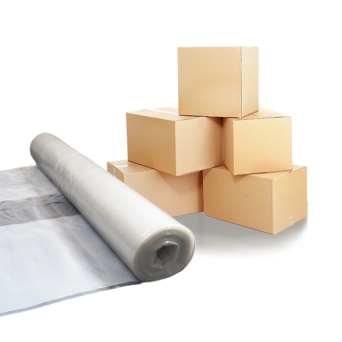 Packaging Film Cargo Wrap Plastic Cover for Online Shopping International Parcel Protect From Dust and Rain