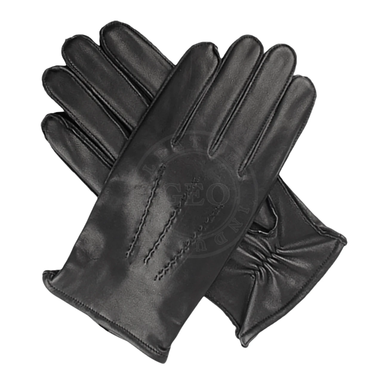 Ежедневные теплые зимние перчатки из овечьей кожи, мужские перчатки, кожаные перчатки на заказ