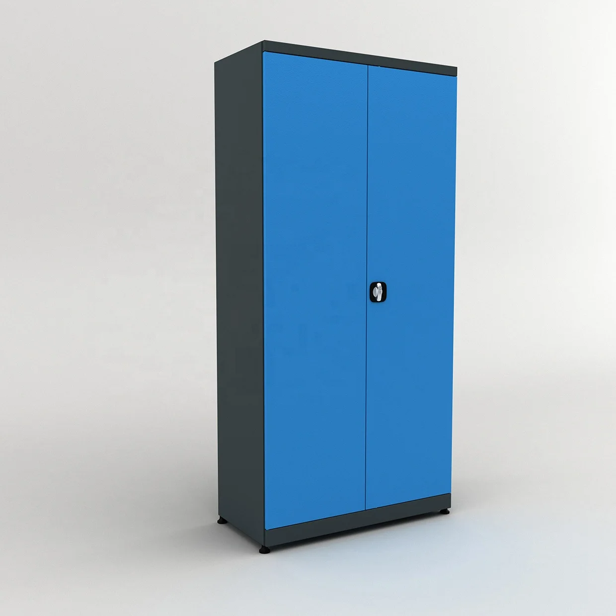 New Design 2023 High Quality Steel Material Cabinet Adjustable Shelves 2 Door Heavy Duty Metal Storage Cabinet