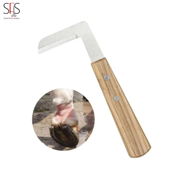 New Custom High Quality Hoof Knifes Veterinary Horse Repairing Hoof Knife Veterinary Surgical Instruments