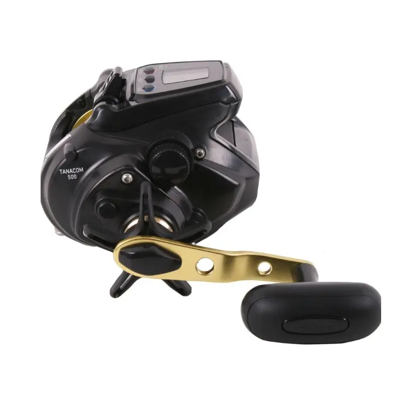 Tanacom 500 Power Assist Electric Fishing Reel Right and Left hand Ambidextrous Multicolor