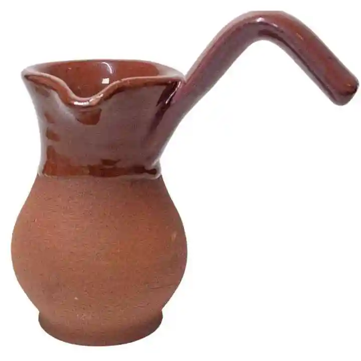 Глиняные турецкие кофейники традиционные натуральные оптовая продажа Заказные цвета и дизайн с ручкой для керамического вармета турецкого