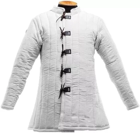 Средневековое пальто Gambeson толстая стеганая куртка с длинным рукавом историческая для реконструкции доступная по оптовой цене на экспорт