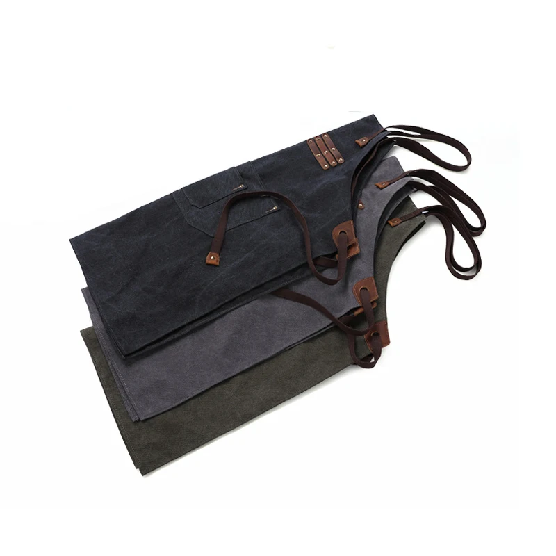 Premium Quality Barber Apron |  Barber Salon Hairdressing Tools Scissors Combs Brush Clippers Holder Apron Custom Logo