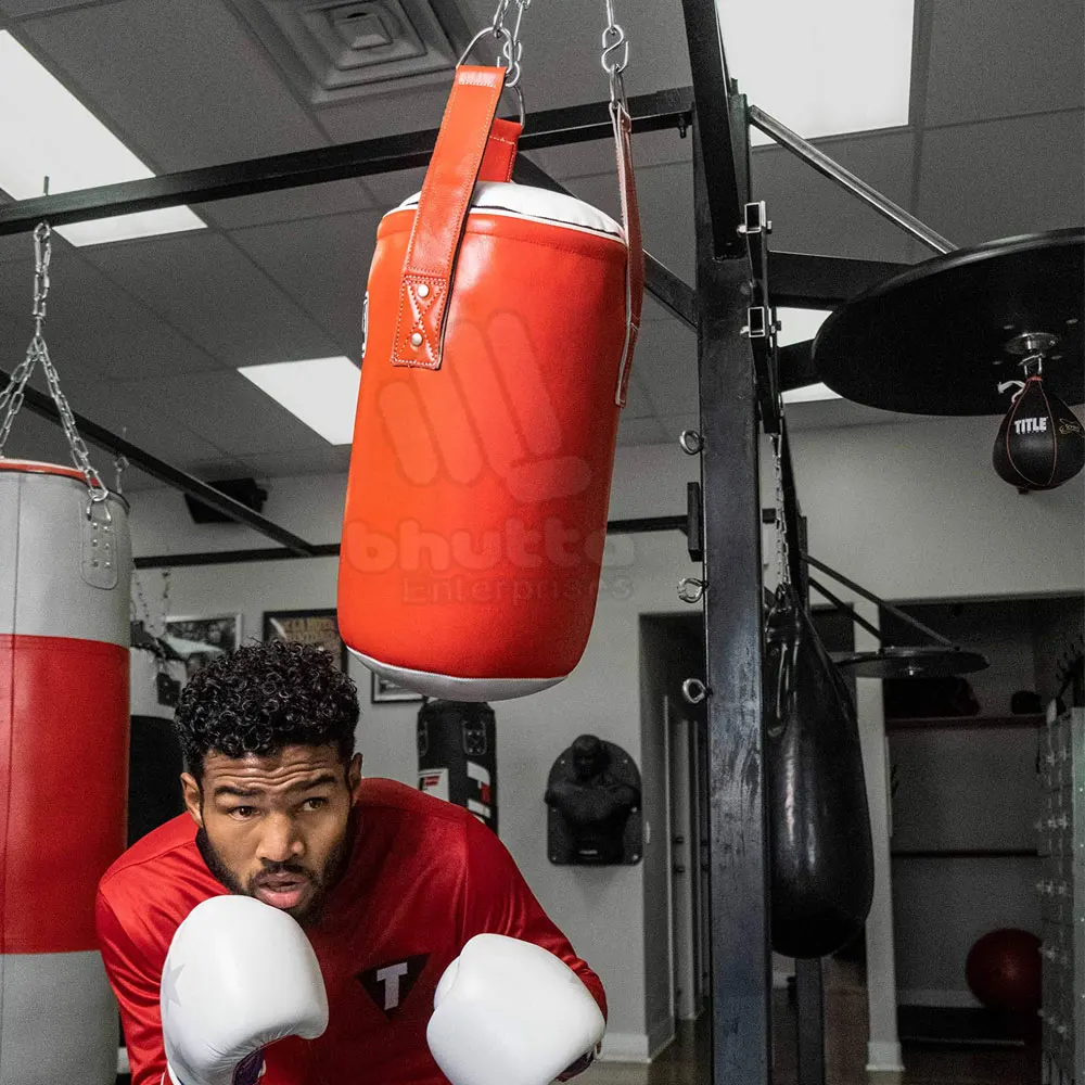 Fitness & Body Building Boxing Punching Bags Leather Boxing Punching Bags