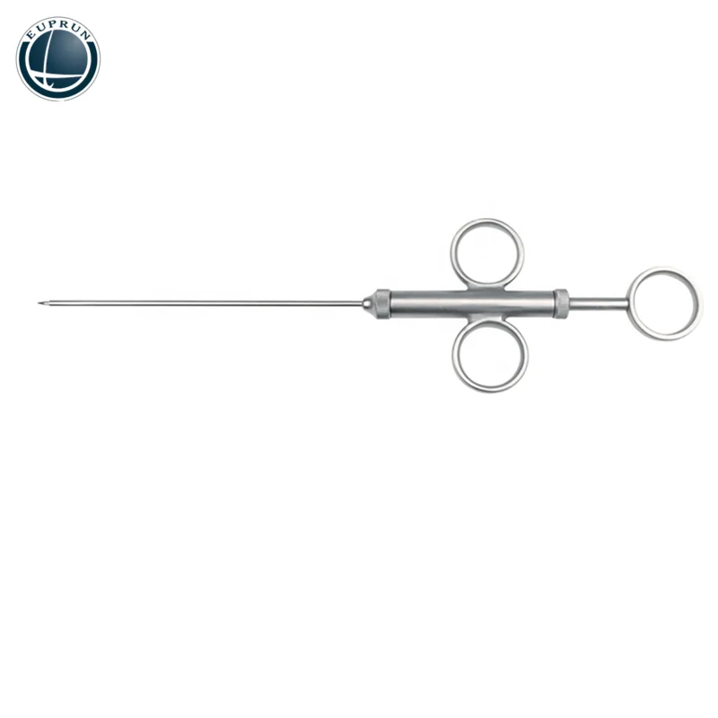 Euprun reusable hiatal hernia suture needle closure needle 1.5mm 2.2mm autoclavable laparoscopic instruments factory customized
