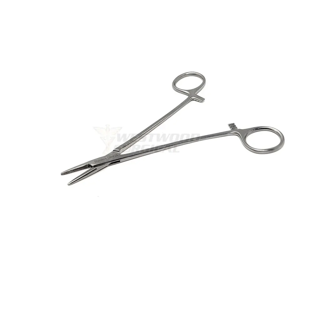 Держатель иглы из нержавеющей стали, 6 дюймов/15 см
