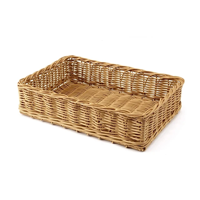 Hot Selling High Quality Rattan Laundry Basket Dirty Clothes Organizer Storage Basket flower set style storage packing room