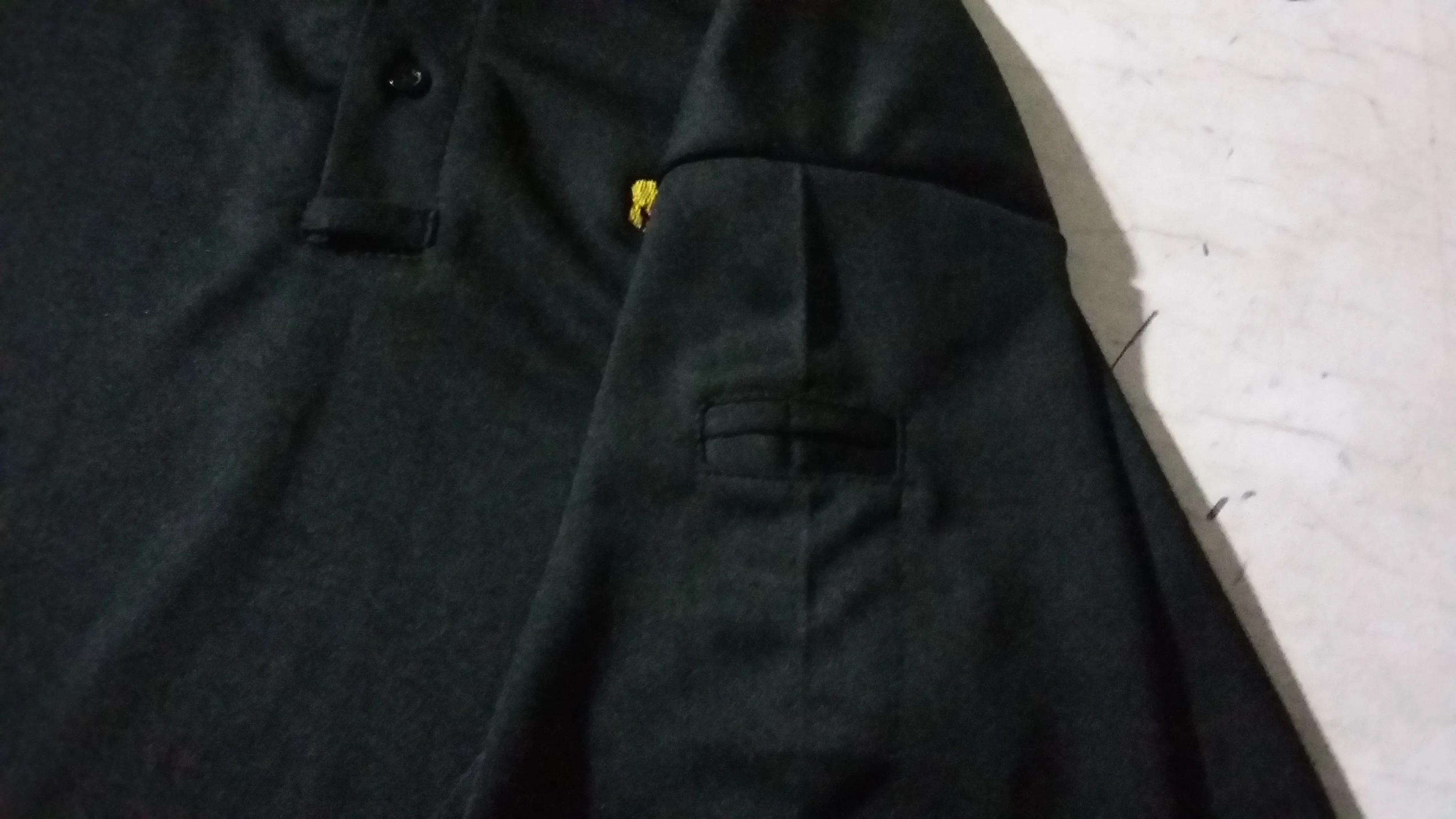 Tactical security guard  uniform polo shirts name-taDpe patch Custom shirts sleeve mobile pen pocket custom oem