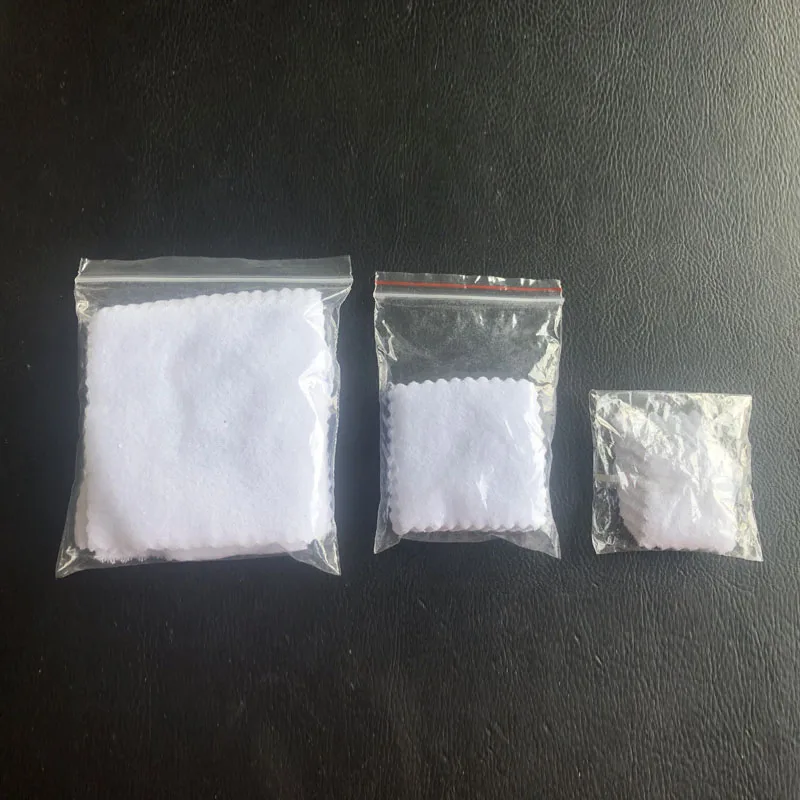 No.3103 Zip-lock Bag Package 100% Cotton Gun Cleaning Patch Chamber Cleaning Bore Cleaning