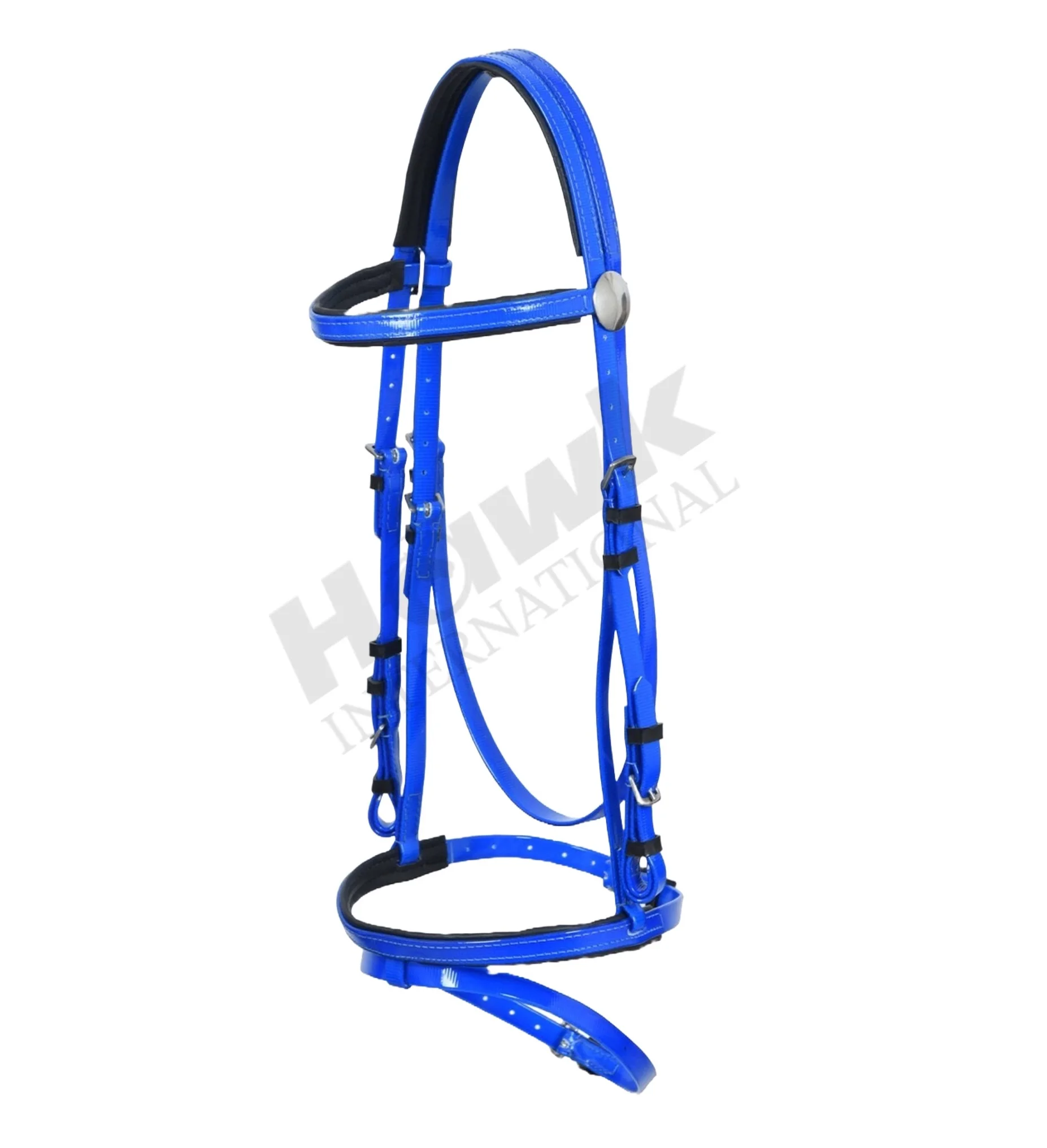 Horse Equestrian PVC Racing Bridle And Rein Set Horse Tack Manufactured in India Biothene Bridle For Horse Riding At Best Price