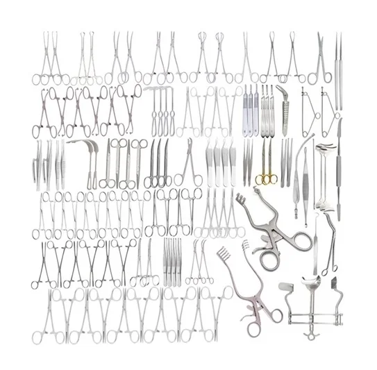 Surgical Instruments Set Basic Minor Surgery Large Surgical Instruments Set of 116 Pieces Manufacturer