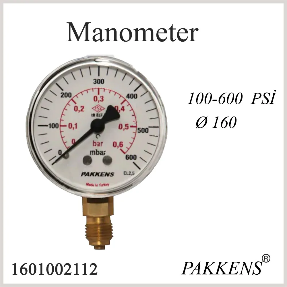 Digital Manometer 0-160 Pakkens Best Price Manufacturer High Quality Pressure Gauge Manometer for Indoor Gas Installations