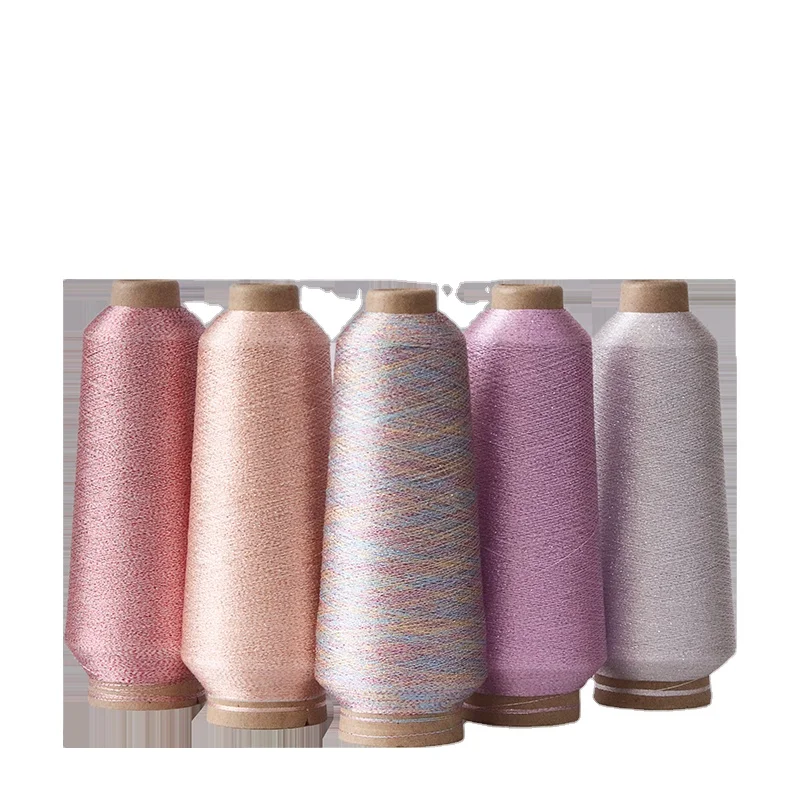 Shenmei mhx computer colorful yarn embroidery metallic yarn